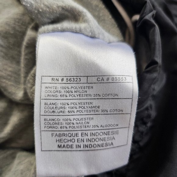 Vintage Nike Men's Black and White Full Zip Windbreaker Jacket Size XL - Picture 7 of 10